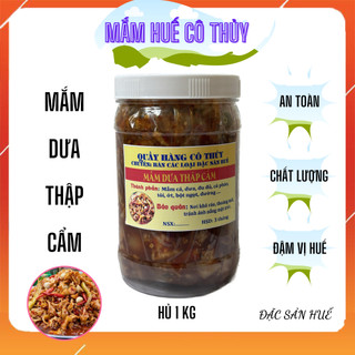 Mắm dưa thập cẩm hũ 1kg - mắm huế cô thủy