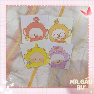 Set 24 sticker eh oh teletubbies