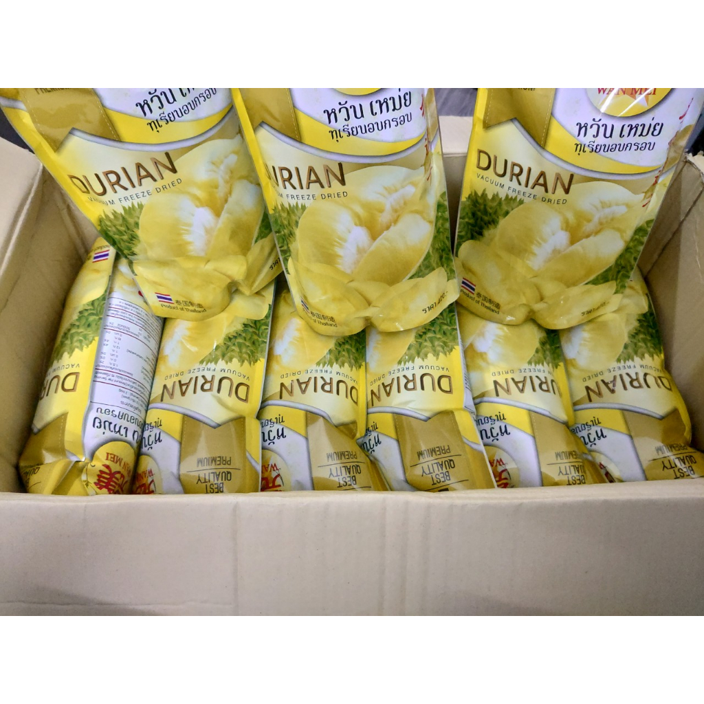 Sầu riêng sấy Thái Lan