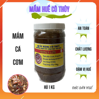 Mắm cá cơm nguyên con hũ 1kg - đặc sản Huế
