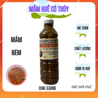 Mắm nêm nguyên chất chai 330ml - mắm huế cô thủy
