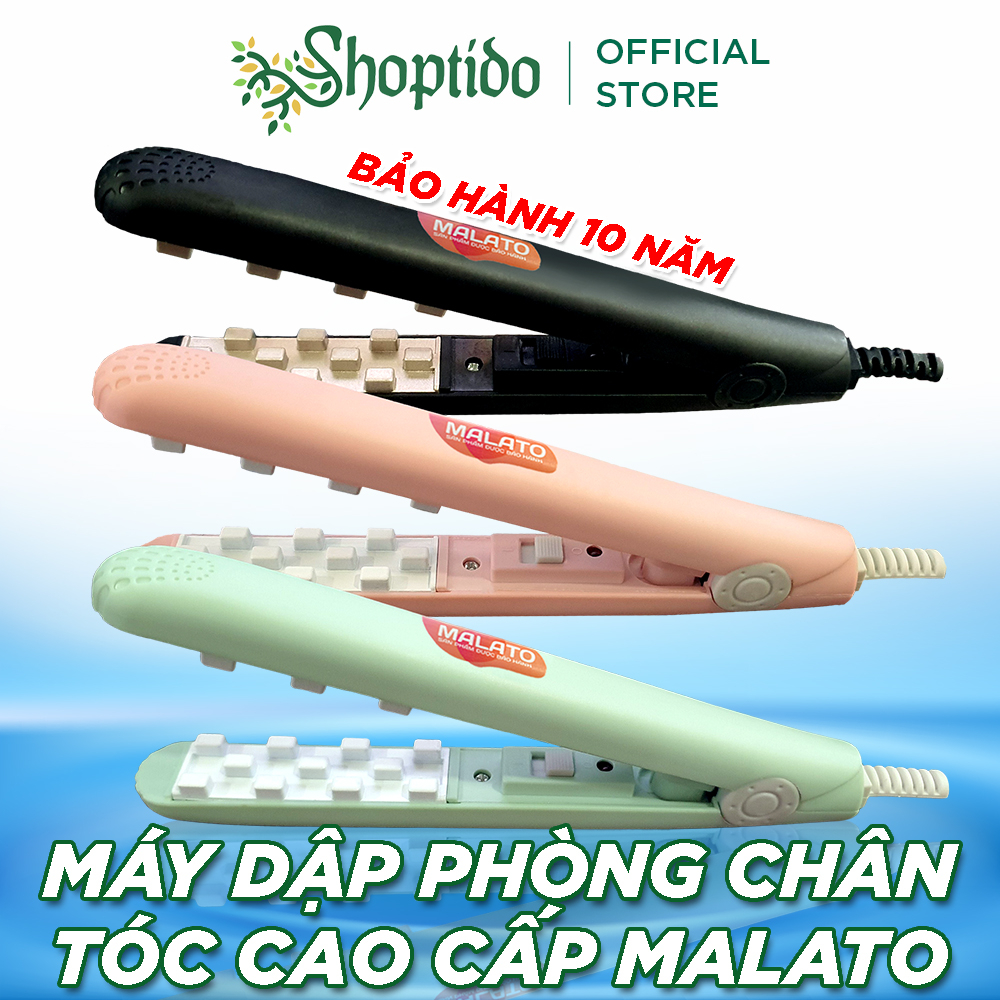 Máy duỗi tóc mini máy bấm tóc MALATO cao cấp bảo hành 10 năm 20W NCC Shoptido