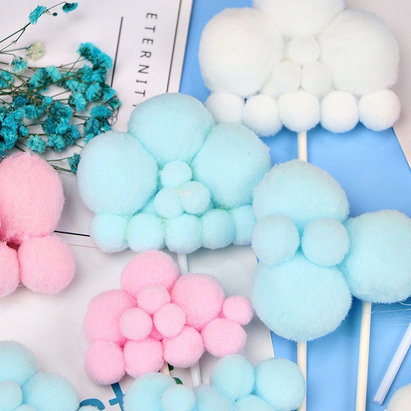 - Cây cắm Mây - Trang trí bánh sinh nhật bánh kem