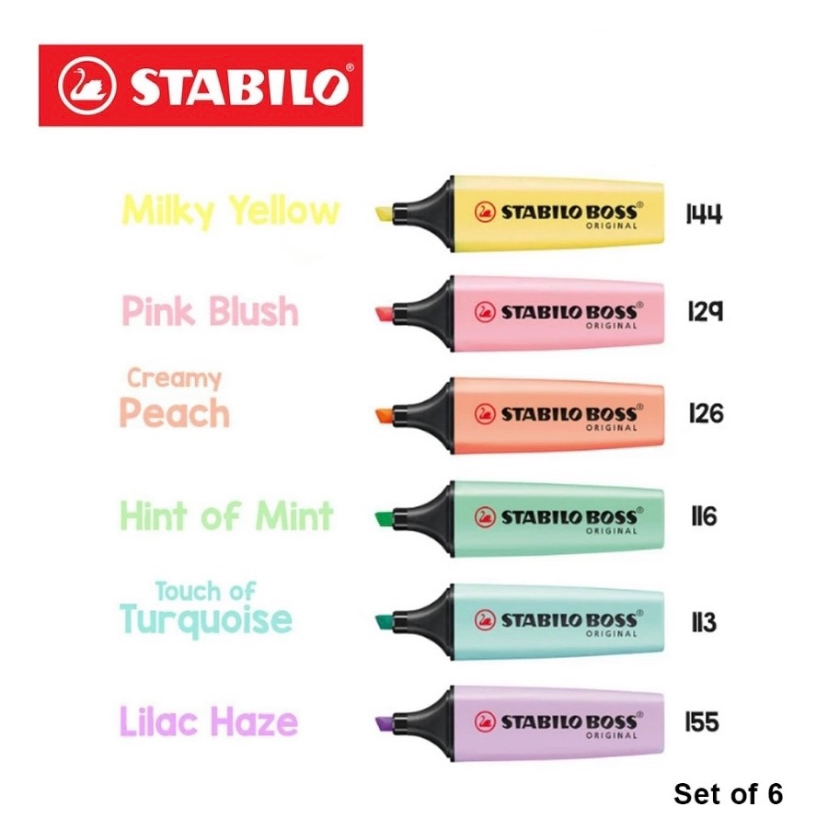 Bút Dạ Quang Stabilo Boss Original Chính Hãng