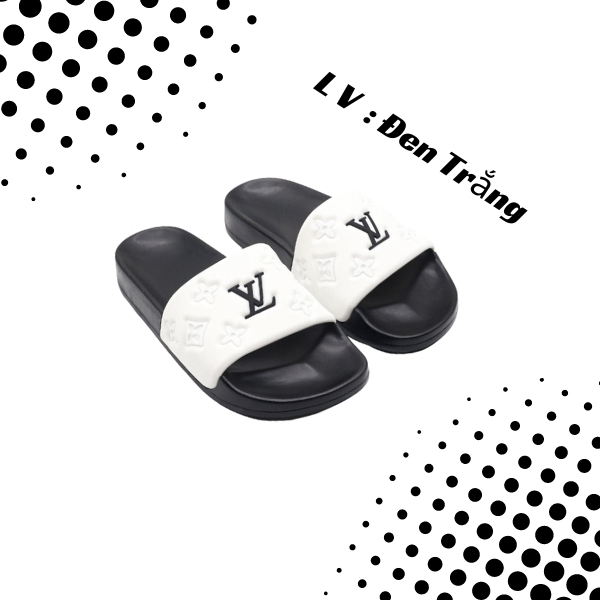 Dép Lê Nam Nữ LV Quai Ngang Phiên Bản Đặc Biệt Chào Thu 2023 - Dép Lê Nam Nữ siêu hot.