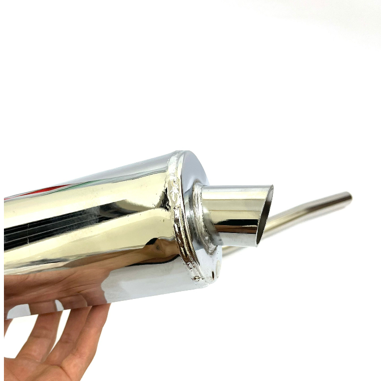 Pô RSX Honda Chính Hãng Lắp Dòng Xe WaveA 50-100-110cc Fom Vểnh Lắp Đặt Như Zin