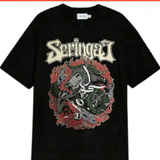 Kaos Baju T-Shirt Seringai Tee Lagu Band Musik Lokal Merch Heavy Metal Punk Rock And Roll Vintage Ov