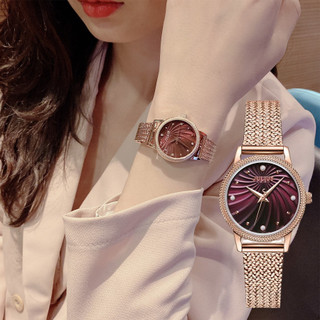 Đồng hồ nữ julius hàn quốc ja-1219c dây thép