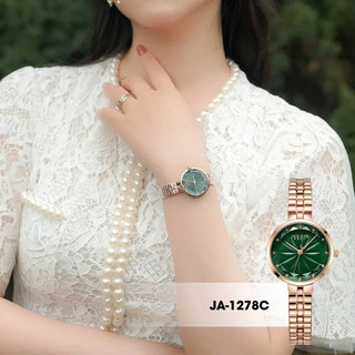 Đồng hồ nữ julius hàn quốc dây thép ja-1278c