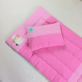 Bộ nệm gối cho bé đi nhà trẻ chất liệu Cotton trần gòn, có nhiều kích thước cho bé tới 10 tuổi