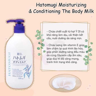 Sữa Dưỡng Thể Body  Hatomugi