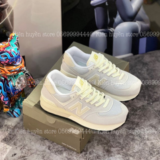 Giày thể thao sneaker NB New Balance 574 v2 xám kem