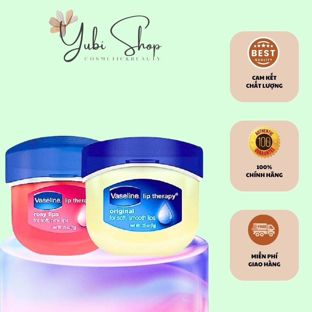 Sáp dưỡng môi VASELINE chính hãng mềm mịn 7g - Mỹ - YUBI SHOP NVC