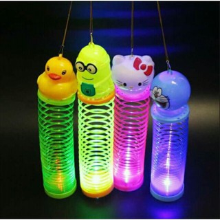 Lồng đèn thú phát sáng dạng lò xo