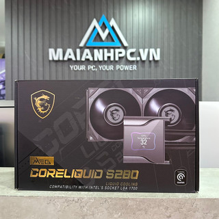 Tản nhiệt nước MSI MEG CORELIQUID S280 (hỗ trợ socket 1700)