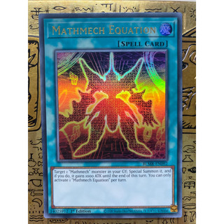 Thẻ bài Yugioh Mathmech Equation