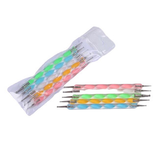 Set bút chấm bi 5 cây , chấm trang trí móng 2 đầu