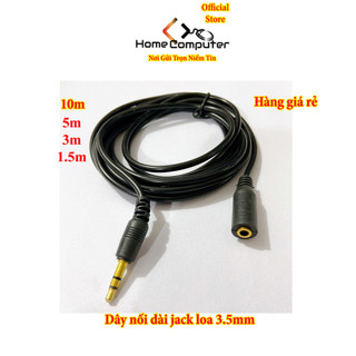 Dây nối loa jack 3.5mm chiều dài 1.5m, 3m, 5m hàng chất lượng giá tốt
