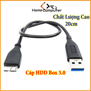 Cáp USB 3.0 cho ổ cứng di động, Dây Box HDD tốc độ cao dài 18cm