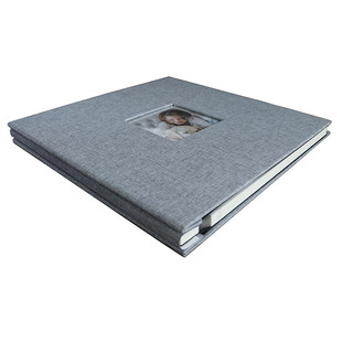 Album đựng ảnh size to bìa vải bố dán ảnh trực tiếp đựng ảnh 10x15, 13x18, 15x21, 20x25