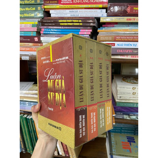 Sách - Luận Du Già Sư Địa ( Hộp 4 cuốn)
