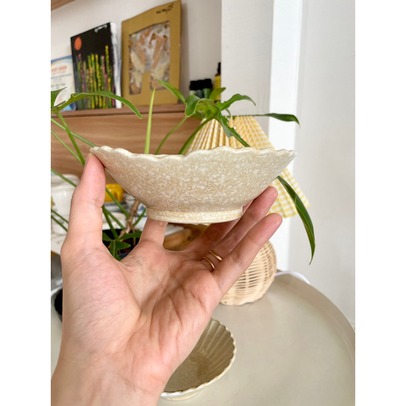 Cưng Ha Home -  - Chén sứ kiểu vỏ sò