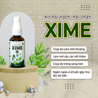 Xịt khử mùi hôi nách hôi chân Xime 30ml (che tên sản phẩm khi giao) mùi hương nước hoa dịu nhẹ, bền lâu