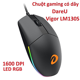 Mouse có dây DAREU LM130s RGB Chính hãng