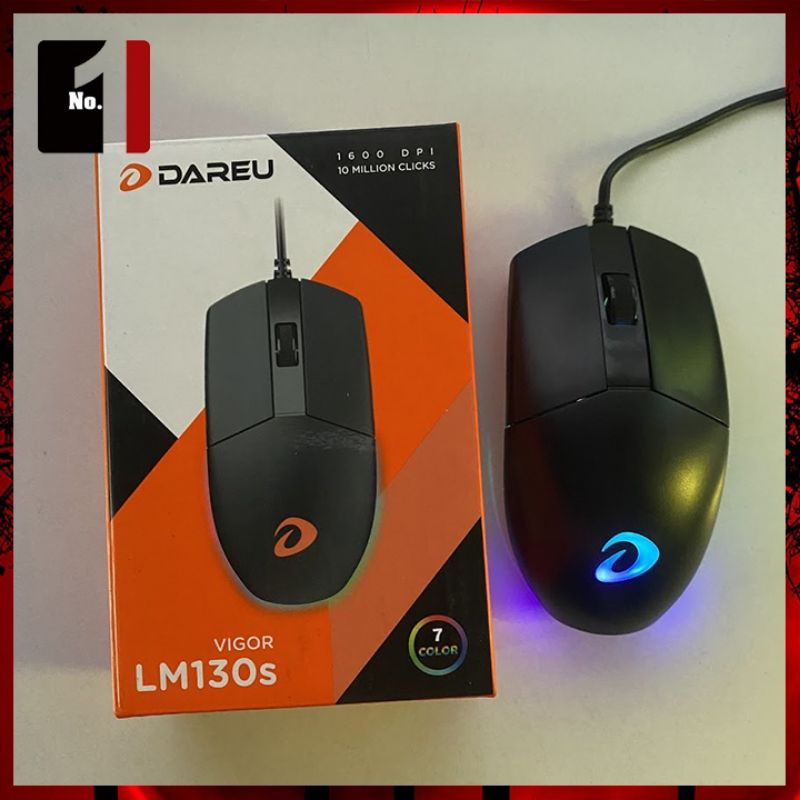 Mouse có dây DAREU LM130s RGB Chính hãng