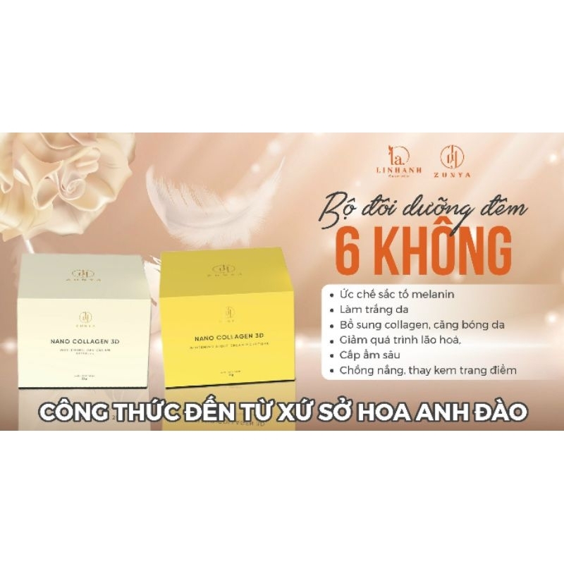 Kem NaNo Collagen 3D ZunYa( Nhật Bản)_DAY CREAM SPF50+++