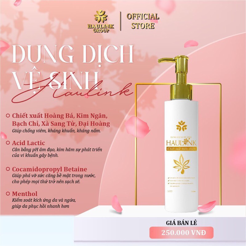 [thanh lý] DUNG DỊCH VỆ SINH HAULINK - LÀM SẠCH, KHỬ MÙI