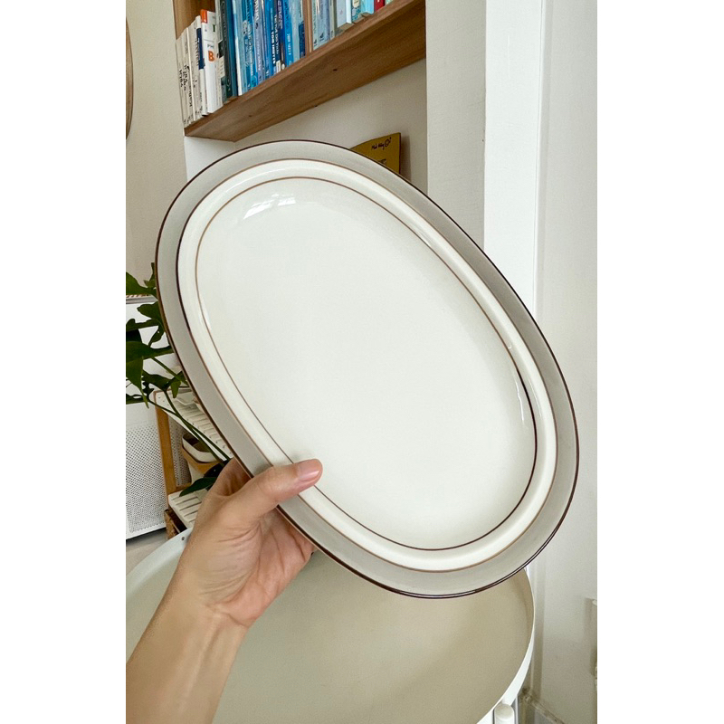 Cưng Ha Home -  - Đĩa oval lớn lòng sâu