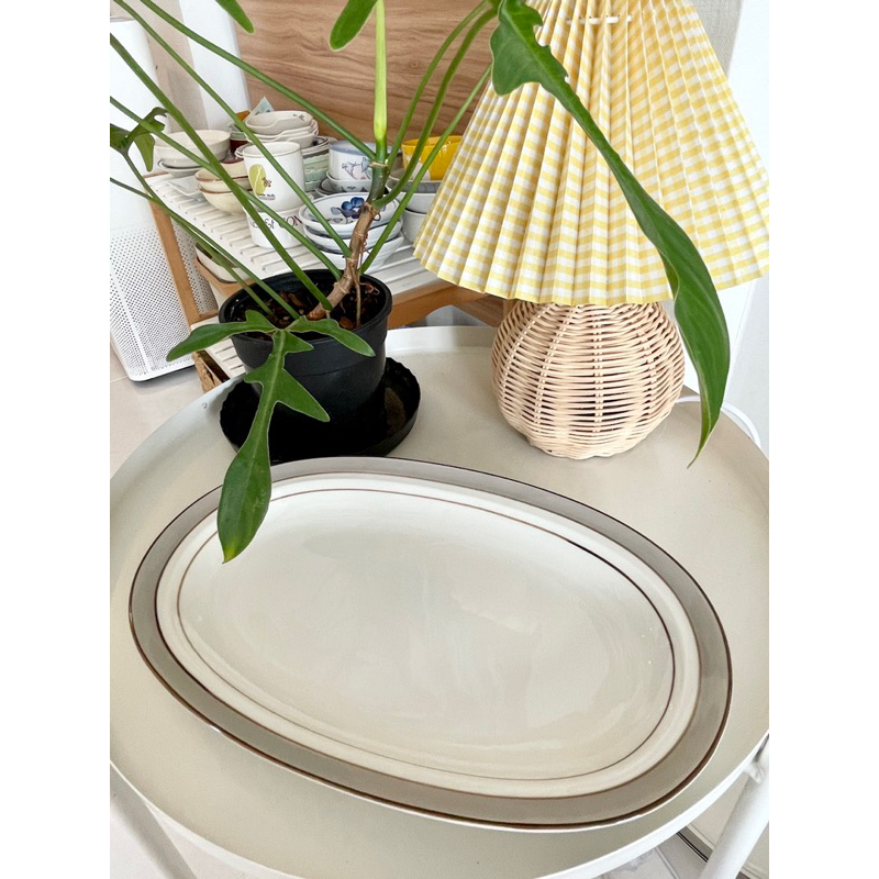 Cưng Ha Home -  - Đĩa oval lớn lòng sâu