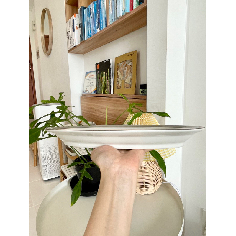 Cưng Ha Home -  - Đĩa oval lớn lòng sâu
