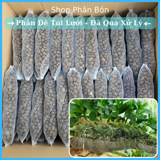 Phân dê túi lưới bón hoa lan đã qua xử lý