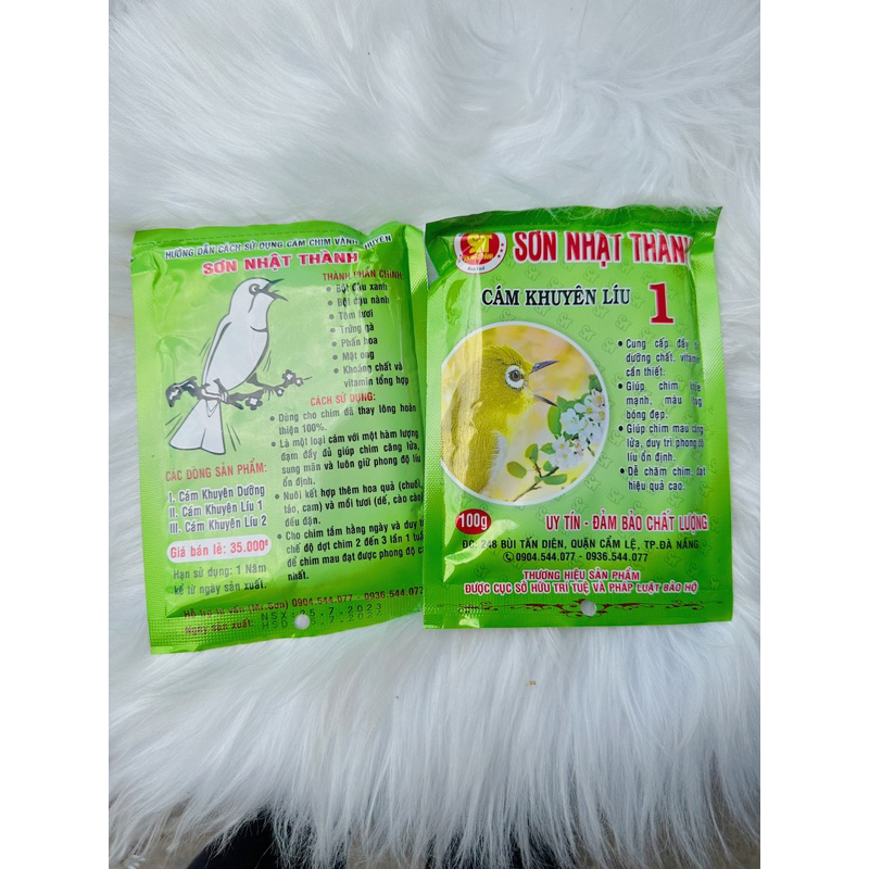 Cám khuyên Sơn Nhật thành 100gr-Số 0,1,2