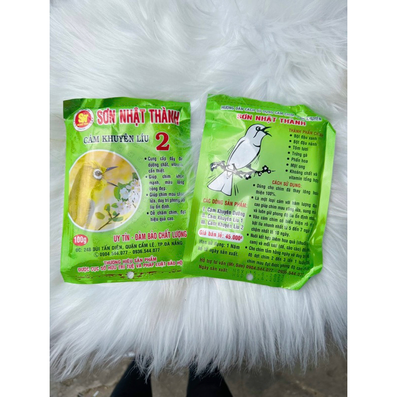 Cám khuyên Sơn Nhật thành 100gr-Số 0,1,2