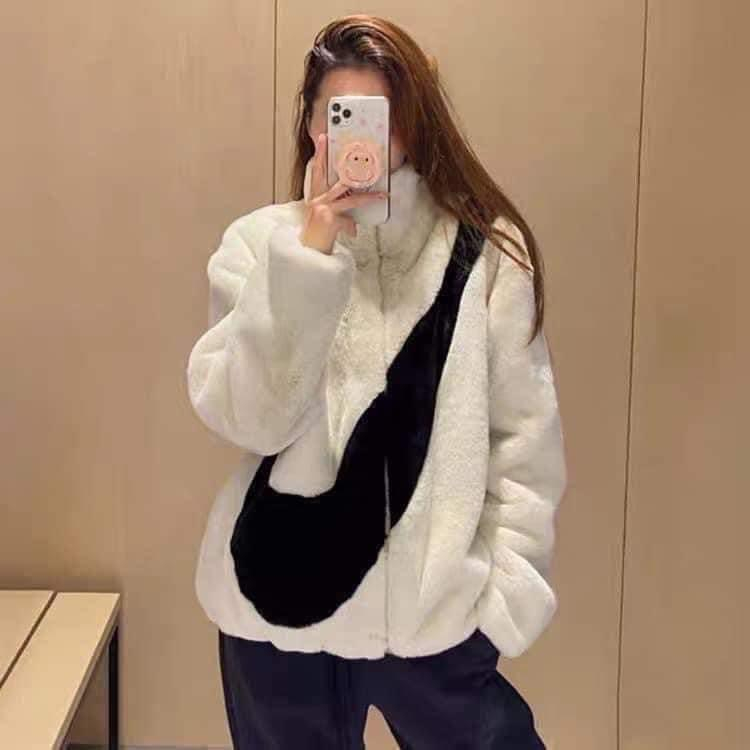 Áo Khoác Lông NIKE Cao Cấp Chính Hãng Dày Dặn Thu Đông Thời Trang Hàn Quốc Hót trend  GEM_STORE