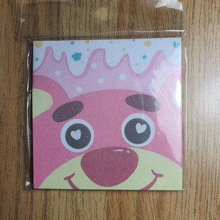Note Gấu Dâu Capybara  8cm*8cm 50 tơ