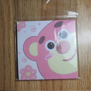 Note Gấu Dâu Capybara  8cm*8cm 50 tơ
