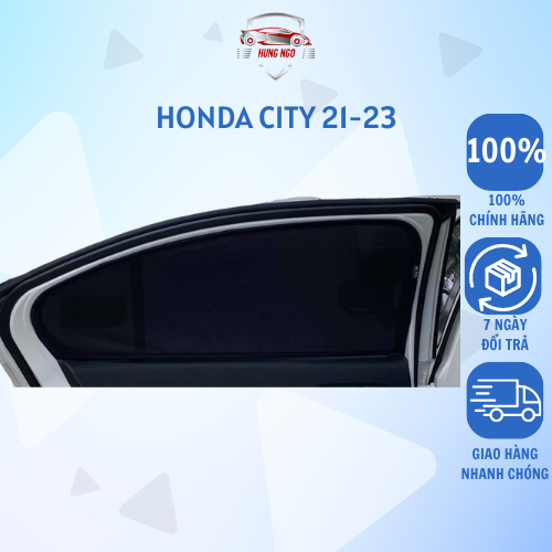 Rèm Che Nắng Xe Honda City 2021-2023 Loại 1 Mr.OTO. Chuẩn Khít Theo Xe. Bảo Hành 2 Năm