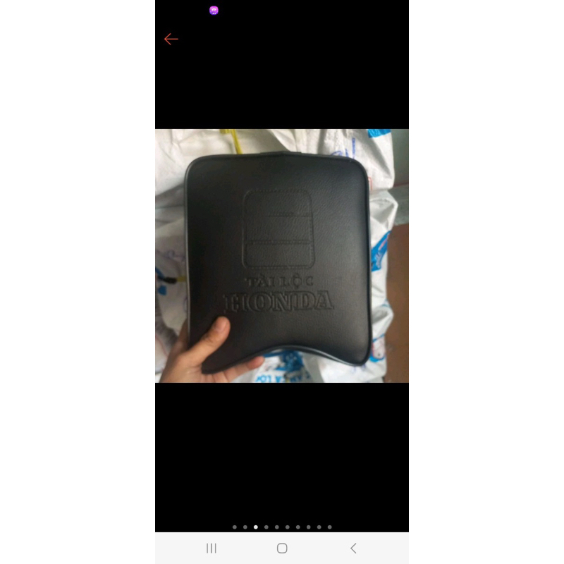 Nệm ngồi xe máy cho bé