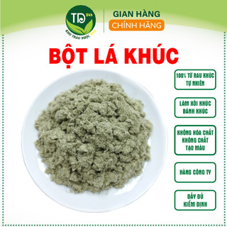 Bột lá khúc nguyên chất 100%, ghiền mịn từ lá khúc, dùng làm bánh khúc, xôi khúc thơm ngon