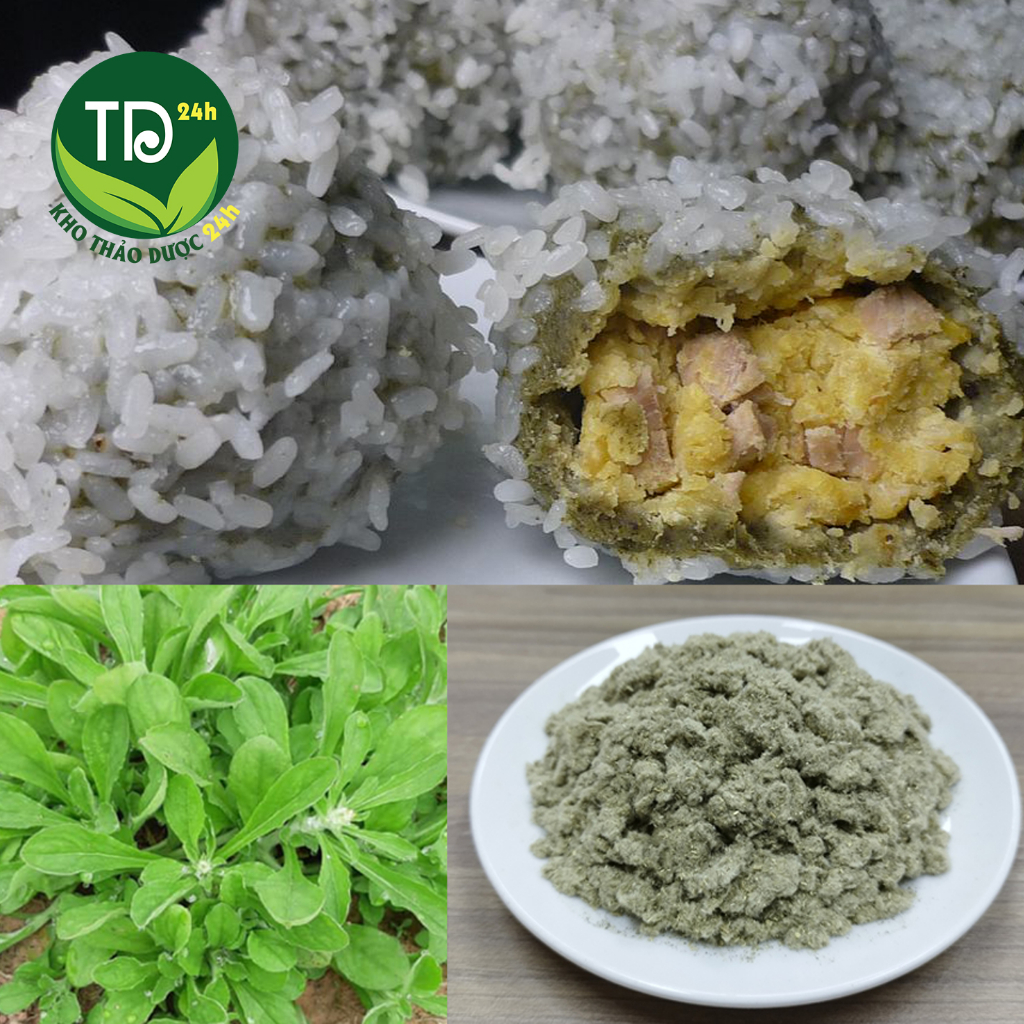 Bột lá khúc  nguyên chất 100%, ghiền mịn từ lá khúc, dùng làm bánh khúc, xôi khúc thơm ngon