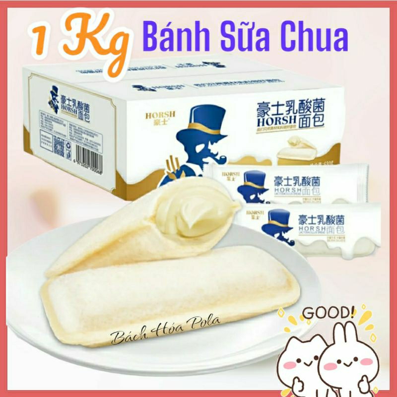 1 Kg Bánh Sữa Chua Ông Già Horsh Siêu Ngon