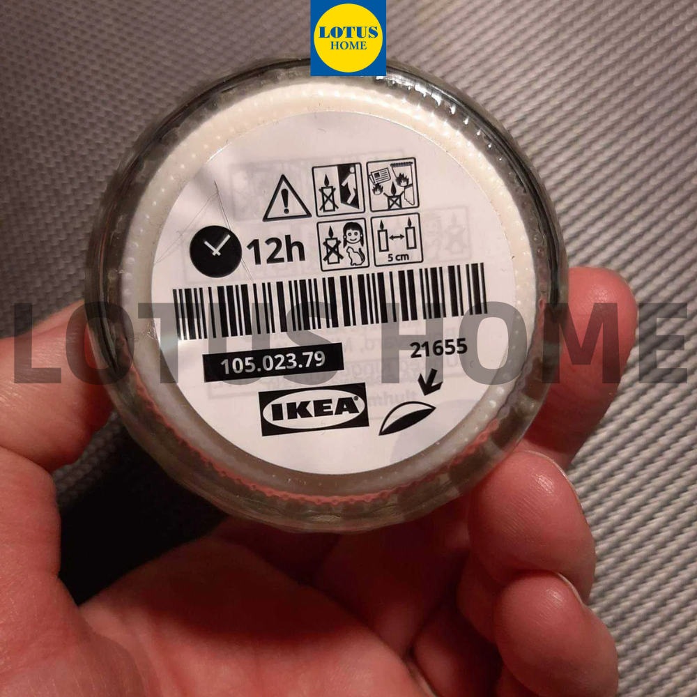 IKEA Nến thơm dạng cốc IKEA  ADLAD 12h