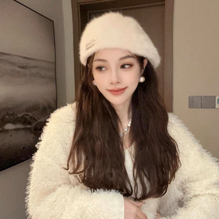 Mũ nồi nữ MARYmũ beret lông thỏ nón nồi đi biển đi chơi thời trang uniex hàn quốc