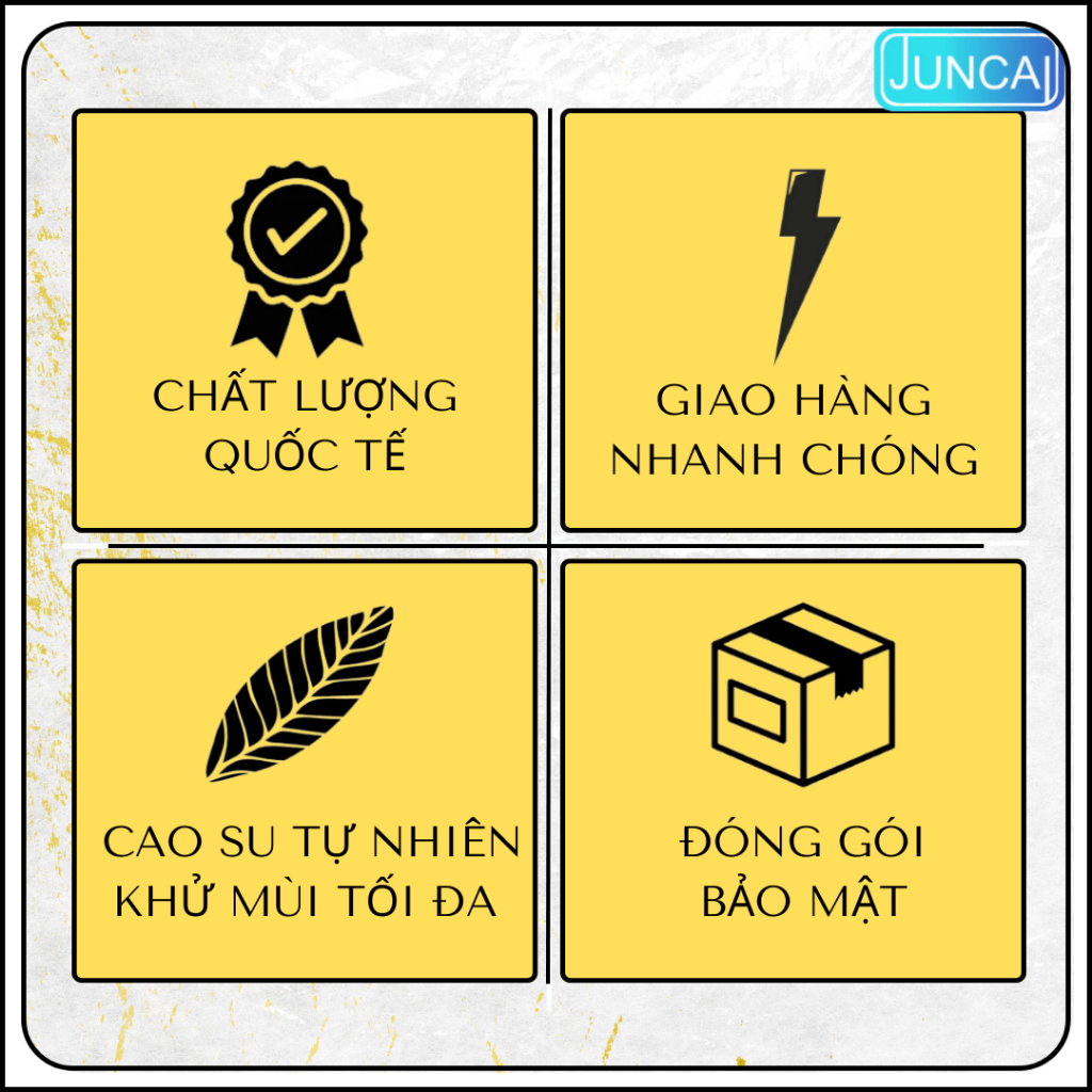 Bao cao su JUNCAI VIP 001 Great, size 56mm, hương dâu tây mát lạnh, nhiều gel, kéo dài vật lý ,mát lạnh, hộp 10 bao,bcs