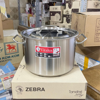 Nồi 3 đáy zebra inox 304 - nhập khẩu thái lan - 171345 - 171346