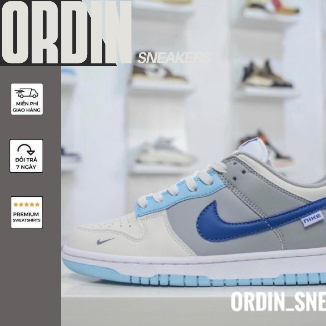 Giày Sb Dunk Ivory Hyper Royal Blue White - Sb Trắng Xanh SC [ Freeship + Fullbox ]